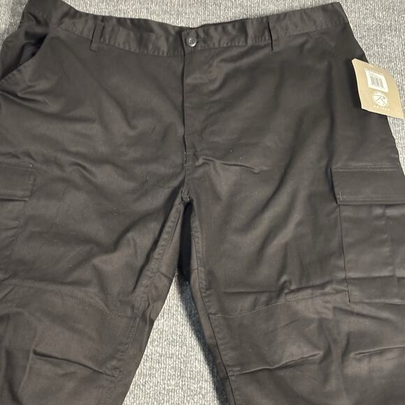 Rothco BDU Cargo Pants Tactical Mens 2XL Black Model 2972 Relaxed Fit‎ Military - Picture 1 of 16